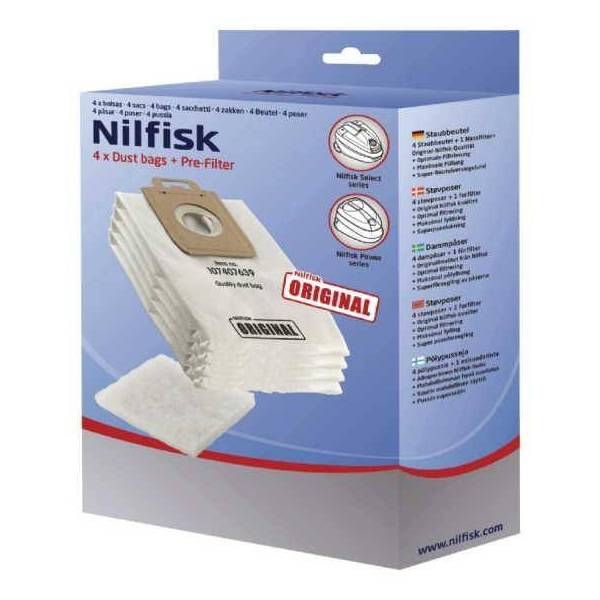 Bolsas aspirador Nilfisk Power Nilfisk - En Stock